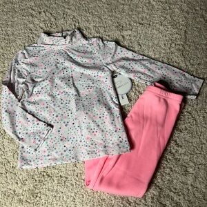 Size 4T Koala Kids Turtle Neck + Fleece Pants Set NWT